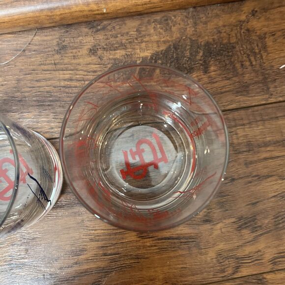 St Louis Cardinals Baseball Tumbler Glasses (2) 2006 Stadium Glasses - Picture 4 of 7